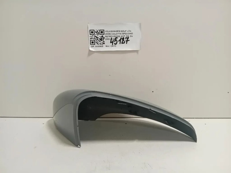 Calotta Specchio Retrovisore ANT DX 5K0857538A9B9 Volkswagen GOLF VI 2009