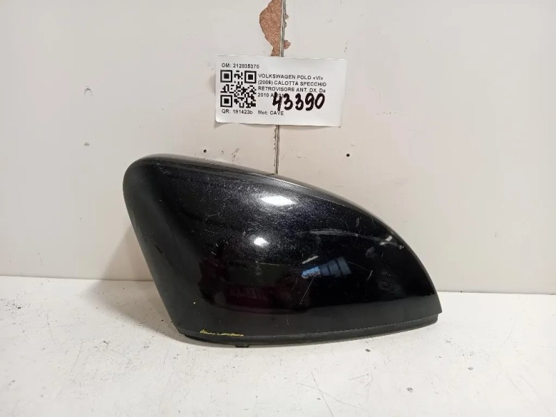 Calotta Specchio Retrovisore ANT DX 212835370 Volkswagen POLO VI 2009