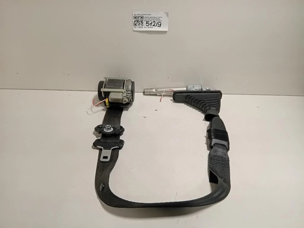 Cintura DI Sicurezza Sedile ANT DX 550774786843JD000 Nissan Qashqai+2 2010