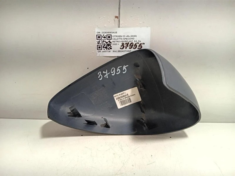 Calotta Specchio Retrovisore ANT SX 232635083AUE Citroen C3 III 2020