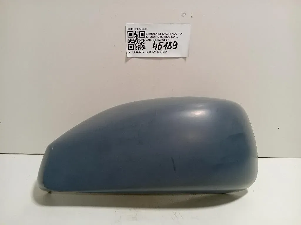 Calotta Specchio Retrovisore ANT SX CP6675000 Citroen C8 2002
