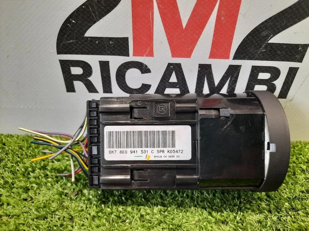 Interruttore Illuminazione 8E0941531A5PR Audi A4 8ED Avant 2005