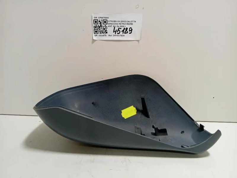 Calotta Specchio Retrovisore ANT SX CP6675000 Citroen C8 2002