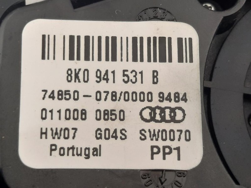 Interruttore Illuminazione 8K0 941 531 B Audi A4 8K5 Avant 2008