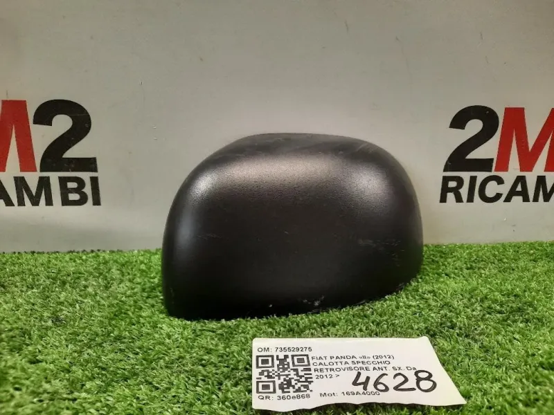 Calotta Specchio Retrovisore ANT SX 735529275 Fiat Panda II 2012