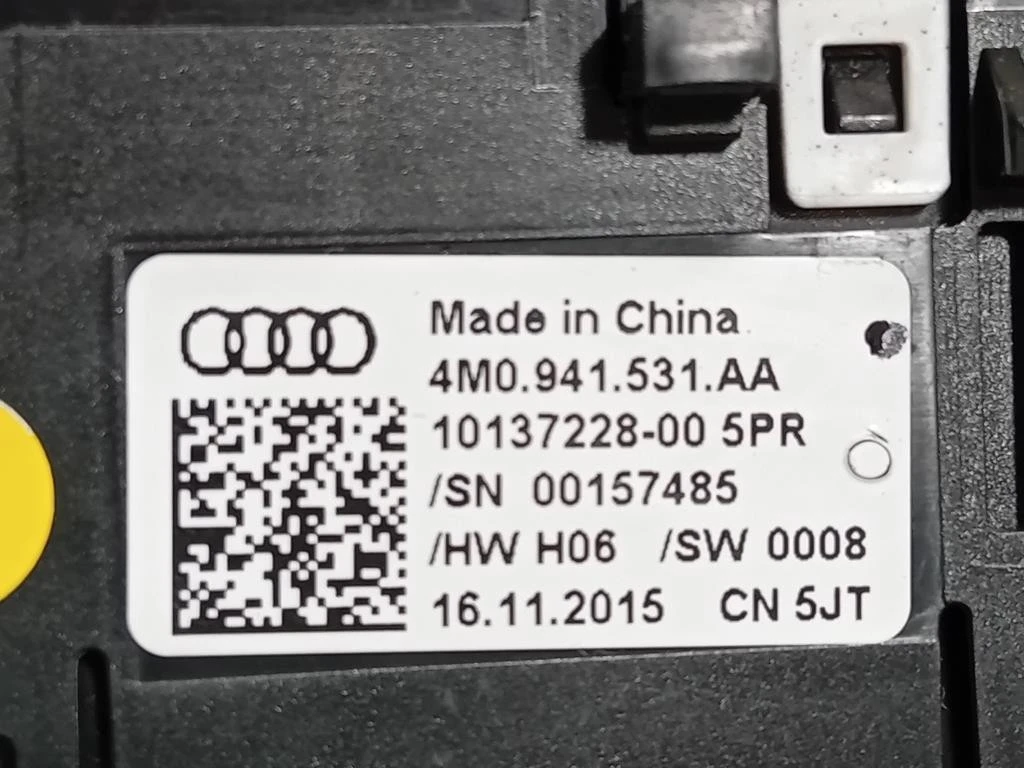 Interruttore Illuminazione 4M0 941 531 AA Audi A4 8W5 Avant 2015