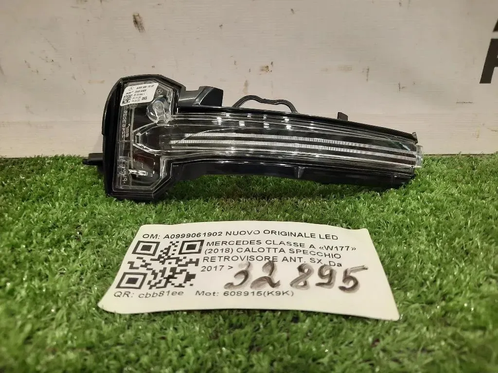 Calotta Specchio Retrovisore ANT SX A0999061902 NUOVO ORIGINALE LED Mercedes Classe A W177 2018