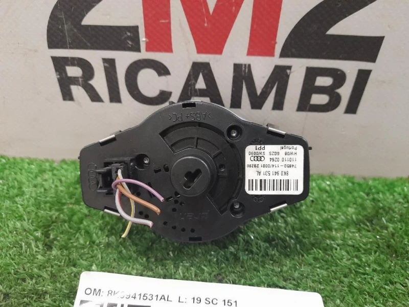 Interruttore Illuminazione 8K0941531AL Audi A5 8T3 2008