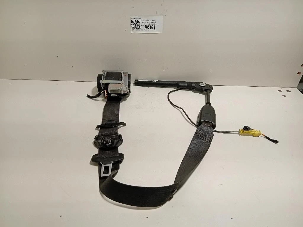 Cintura DI Sicurezza Sedile ANT DX 617023500 Opel Astra J 2010