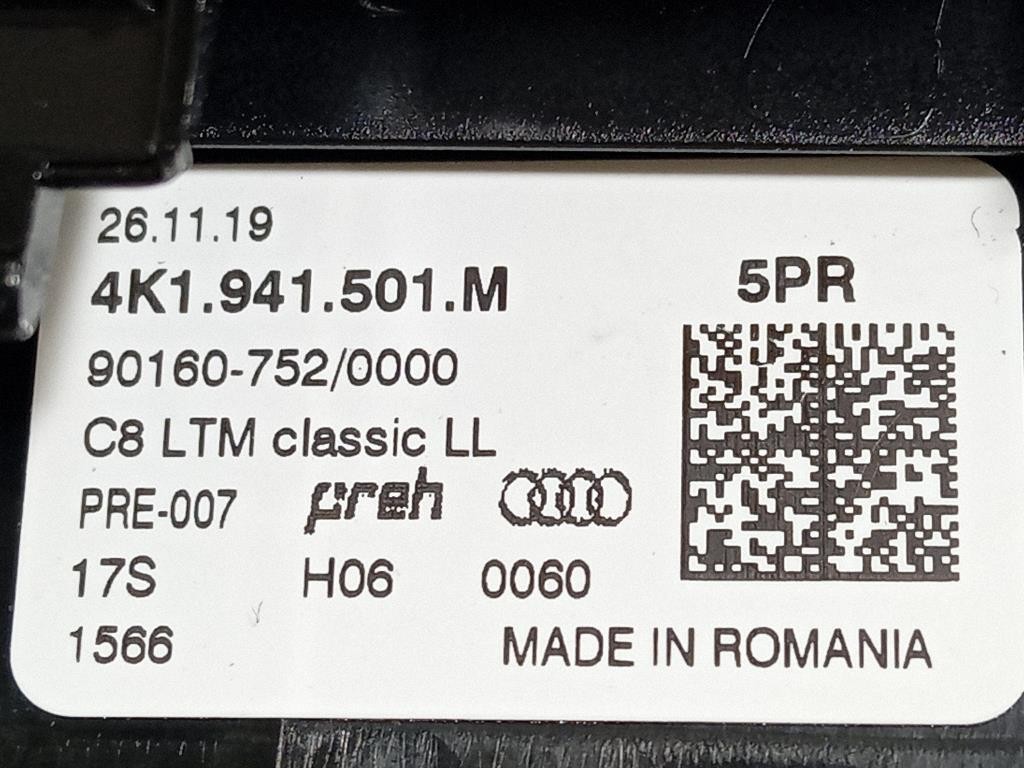 Interruttore Illuminazione 4K1941501M Audi A6 4GD Avant 2016