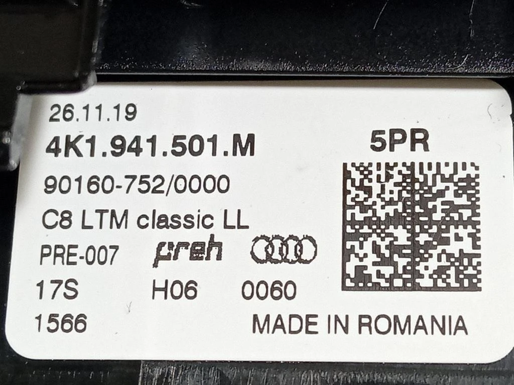 Interruttore Illuminazione 4K1941501M Audi A6 4GD Avant 2016