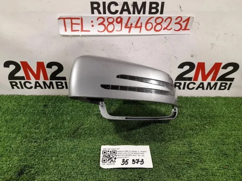 Calotta Specchio Retrovisore ANT SX A2129067201 Mercedes Classe C W204 2007