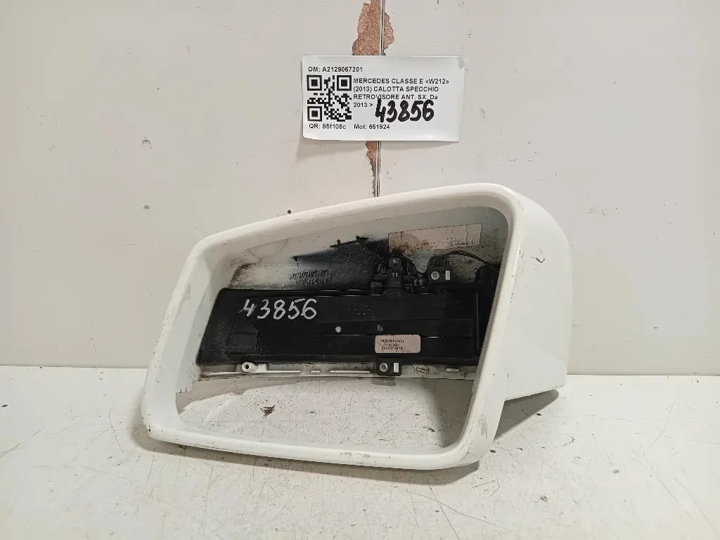 Calotta Specchio Retrovisore ANT SX A2129067201 Mercedes Classe E W212 2013