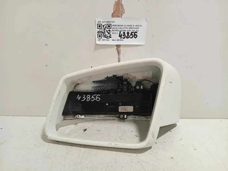 Calotta Specchio Retrovisore ANT SX A2129067201 Mercedes Classe E W212 2013