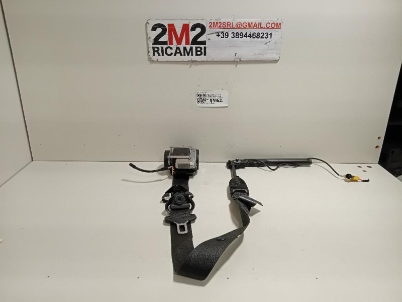 Cintura DI Sicurezza Sedile ANT DX 617023500 Opel Astra J 2010