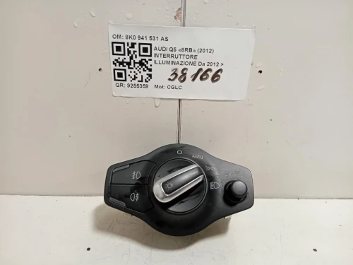 Interruttore Illuminazione 8K0 941 531 AS Audi Q5 8RB 2012