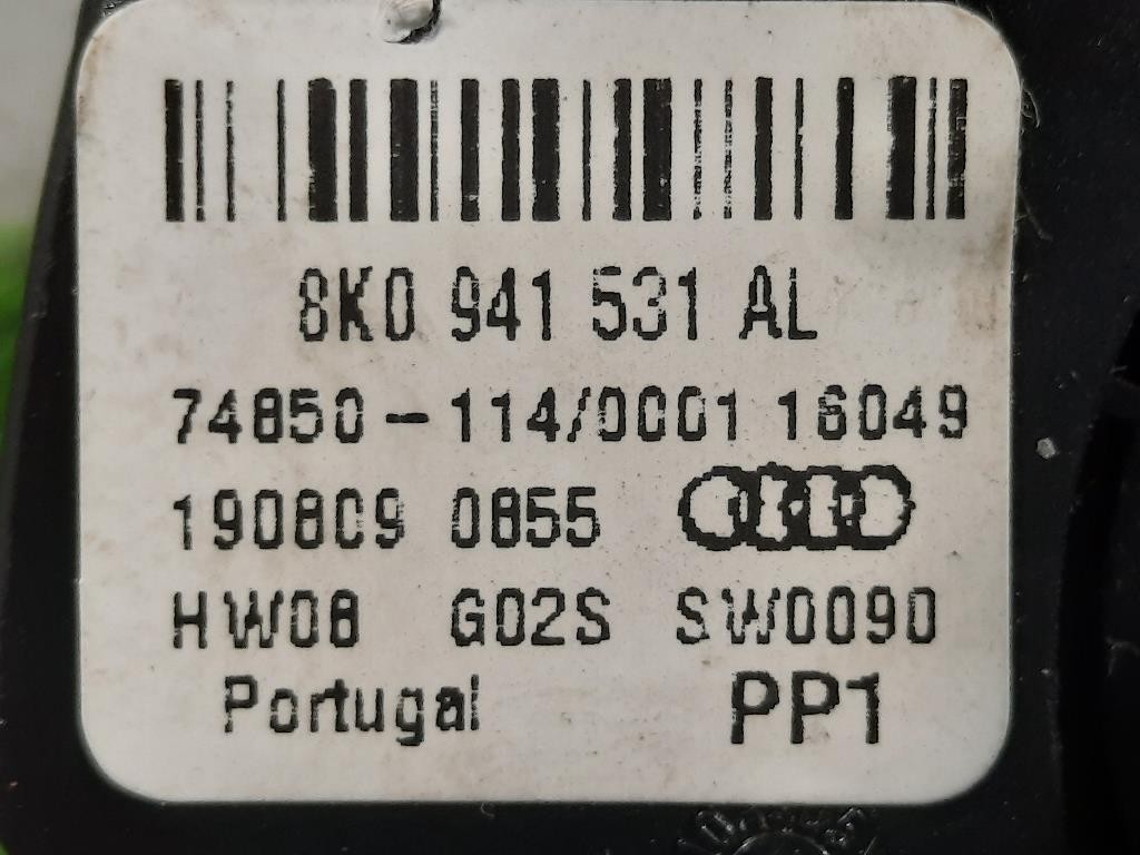 Interruttore Illuminazione 8K0 941 531 AL Audi Q5 8RB 2012