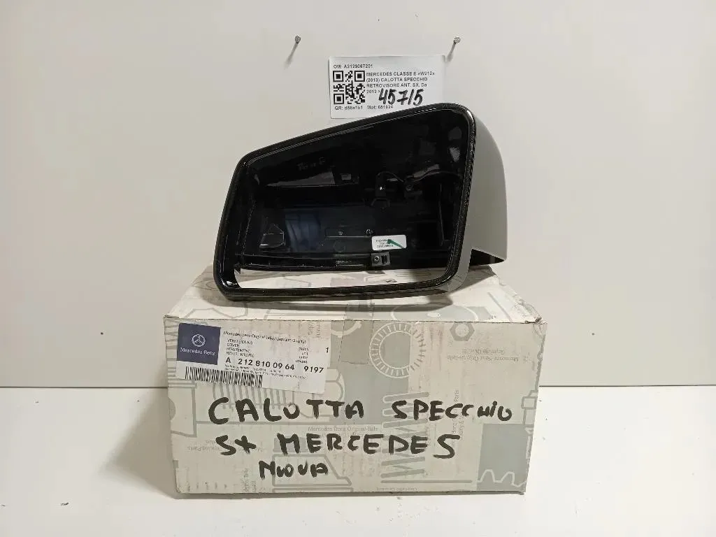 Calotta Specchio Retrovisore ANT SX A2129067201 Mercedes Classe E W212 2013