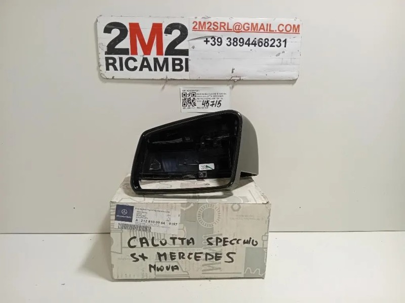Calotta Specchio Retrovisore ANT SX A2129067201 Mercedes Classe E W212 2013