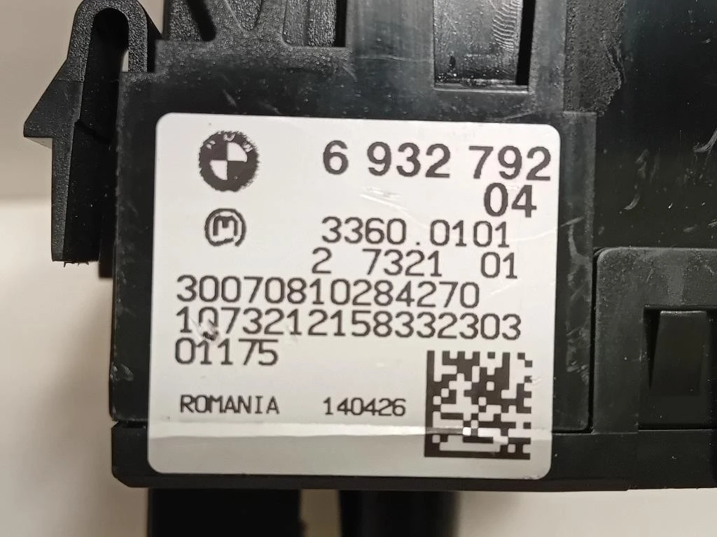 Interruttore Illuminazione 6932792 04 Bmw Serie 1 E87 Berlina 2005