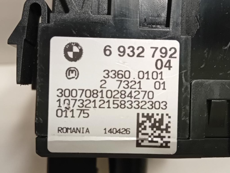 Interruttore Illuminazione 6932792 04 Bmw Serie 1 E87 Berlina 2005