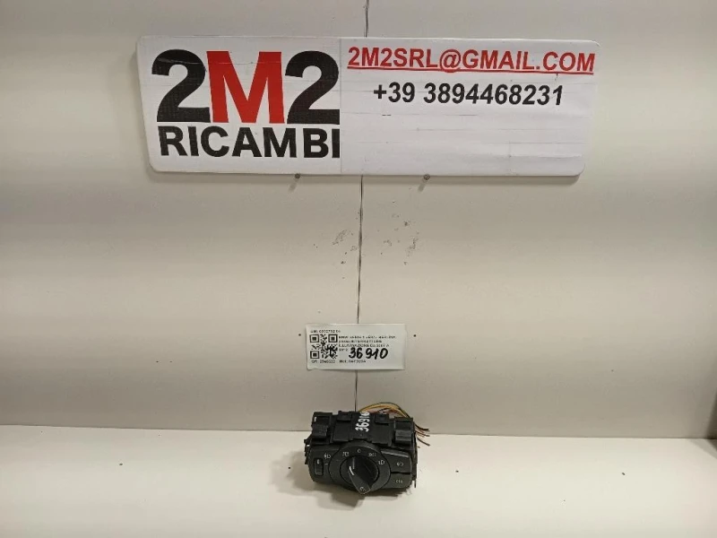 Interruttore Illuminazione 6932792 04 Bmw Serie 1 E87 Berlina 2005