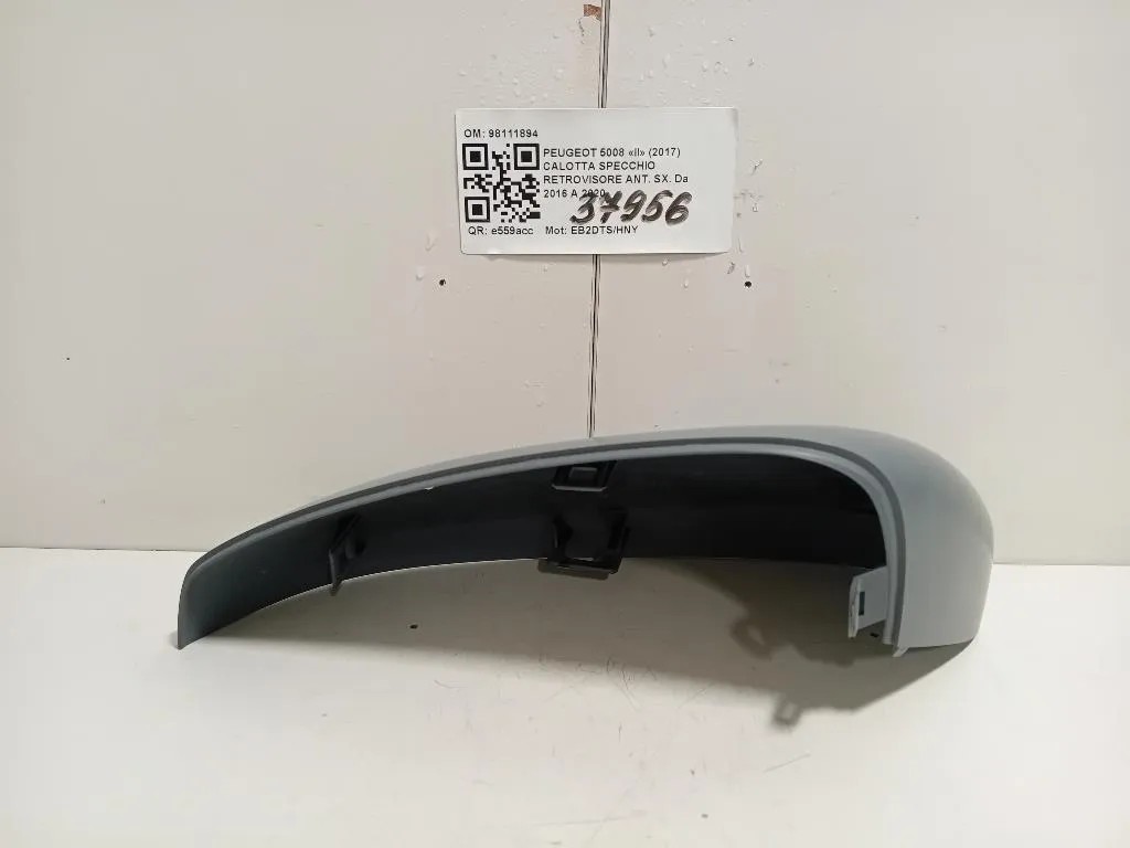 Calotta Specchio Retrovisore ANT SX 98111894 Peugeot 5008 II 2017