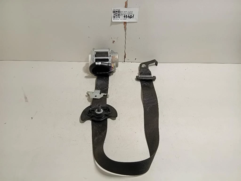 Cintura DI Sicurezza Sedile ANT DX 39141266 Opel Astra K 2016