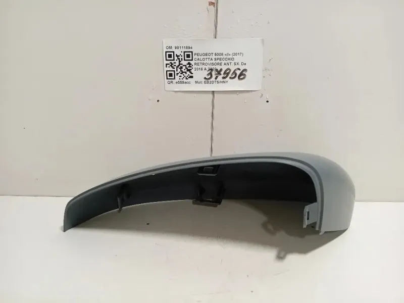 Calotta Specchio Retrovisore ANT SX 98111894 Peugeot 5008 II 2017