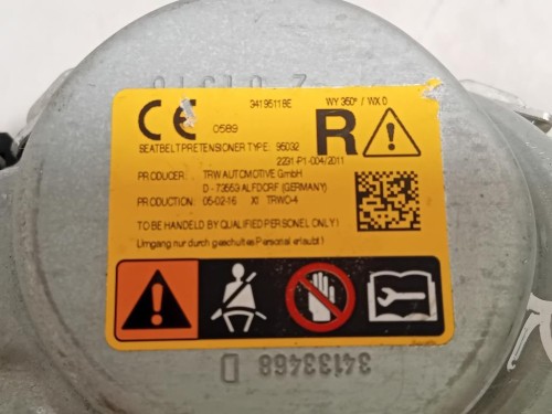 Cintura DI Sicurezza Sedile ANT DX