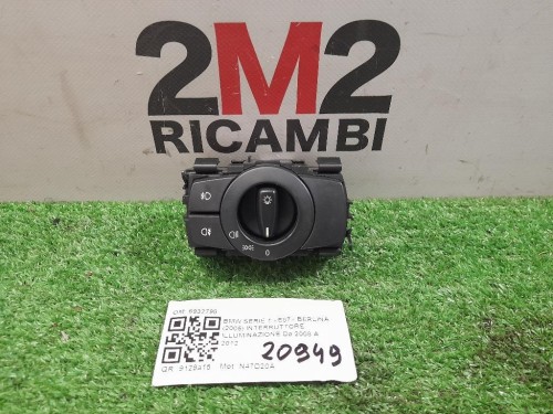 Interruttore Illuminazione 6932798 Bmw Serie 1 E87 Berlina 2005