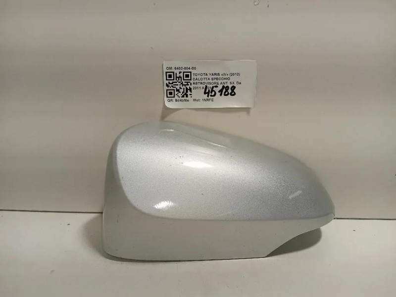 Calotta Specchio Retrovisore ANT SX 879450D190 Toyota Yaris IV 2012