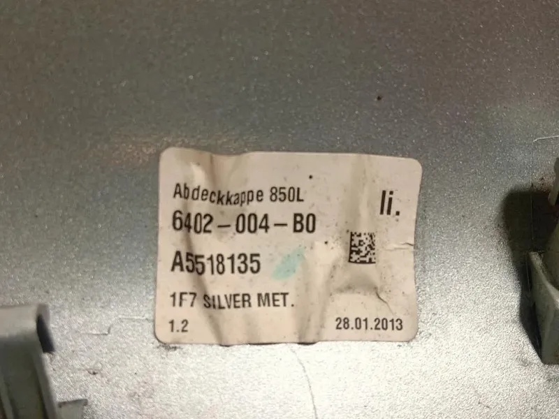 Calotta Specchio Retrovisore ANT SX 879450D190 Toyota Yaris IV 2012