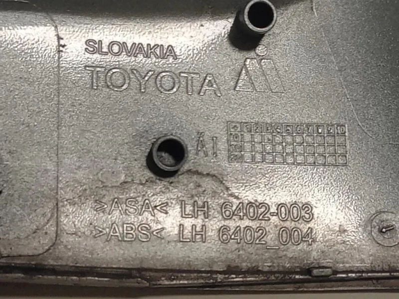 Calotta Specchio Retrovisore ANT SX 879450D190 Toyota Yaris IV 2012