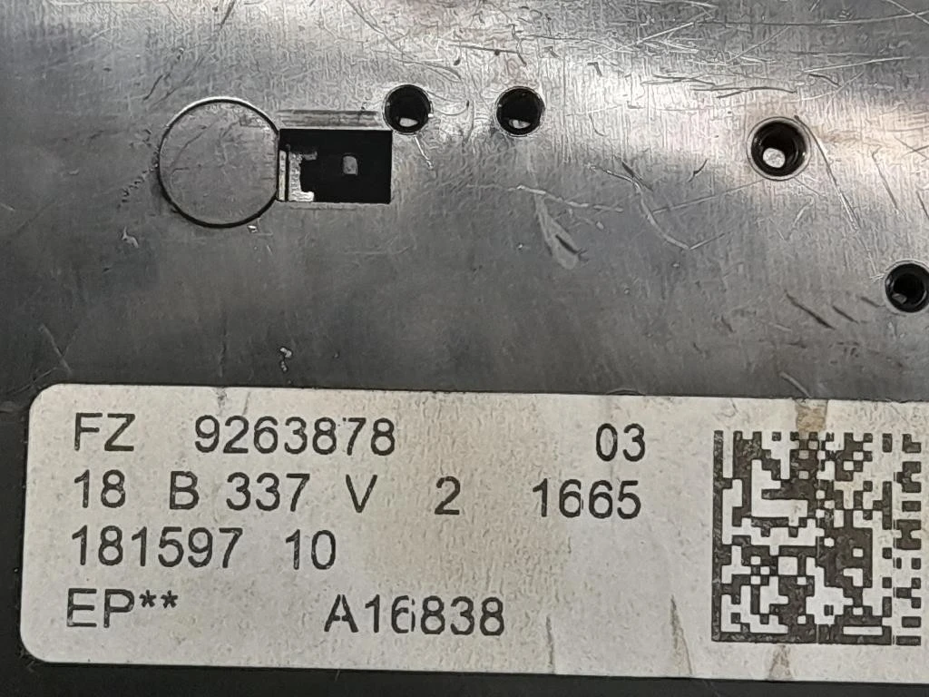 Interruttore Illuminazione 18159710 Bmw Serie 1 F20 Berlina 2012