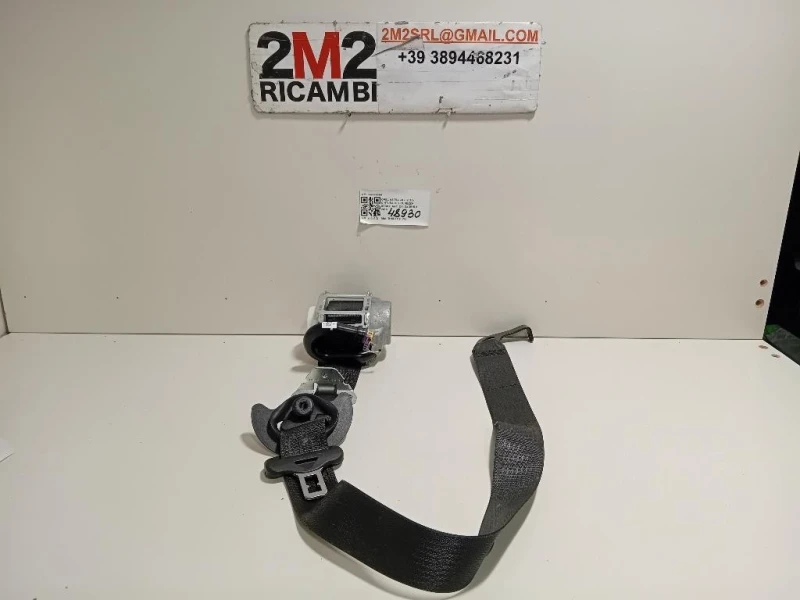 Cintura DI Sicurezza Sedile ANT DX 34230836A Opel Astra K 2016