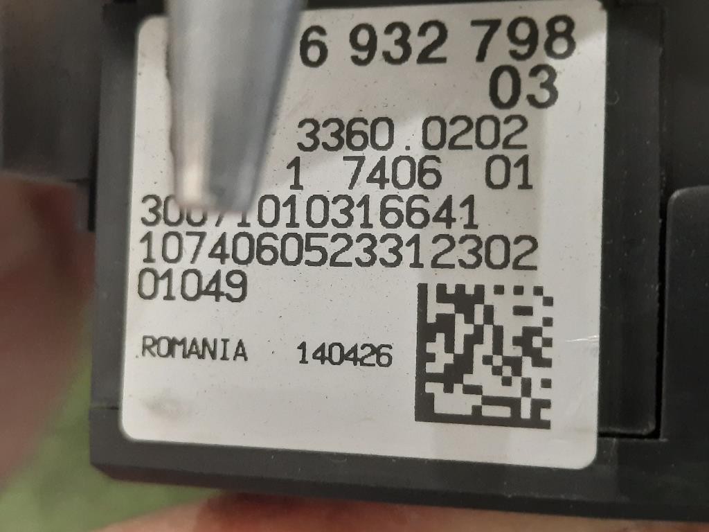 Interruttore Illuminazione 6 932 798 -03 Bmw Serie 3 E90 Berlina 2005