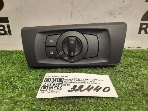 Interruttore Illuminazione 6 932 798 -03 Bmw Serie 3 E90 Berlina 2005