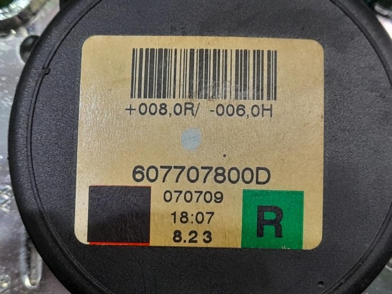 Cintura DI Sicurezza Sedile ANT DX 607707800D Opel Corsa D 2007