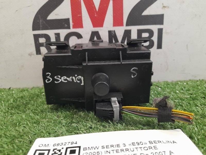 Interruttore Illuminazione 6932794 Bmw Serie 3 E90 Berlina 2005