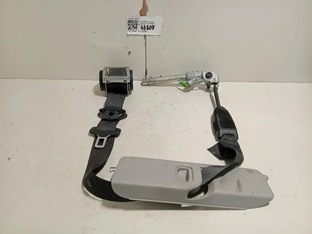 Cintura DI Sicurezza Sedile ANT DX 607707800G Opel Corsa D 2011