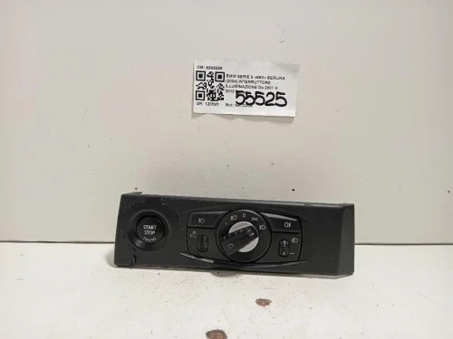 Interruttore Illuminazione 6988555 Bmw Serie 5 E60 Berlina 2004