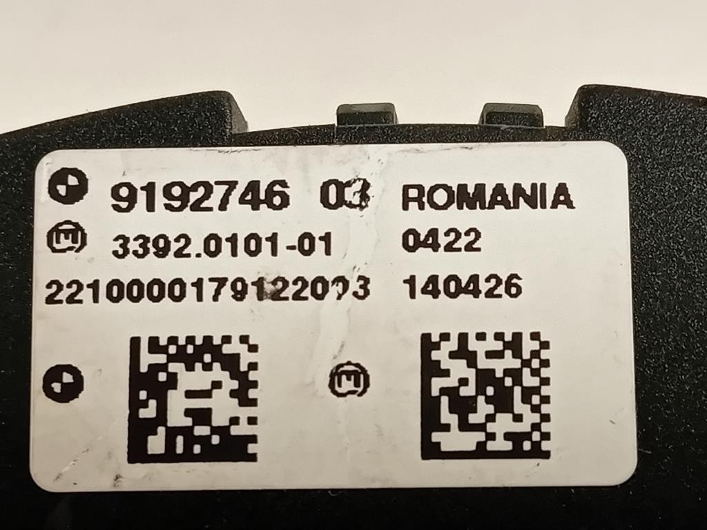 Interruttore Illuminazione 9192746 03 Bmw Serie 5 F10 Berlina 2010