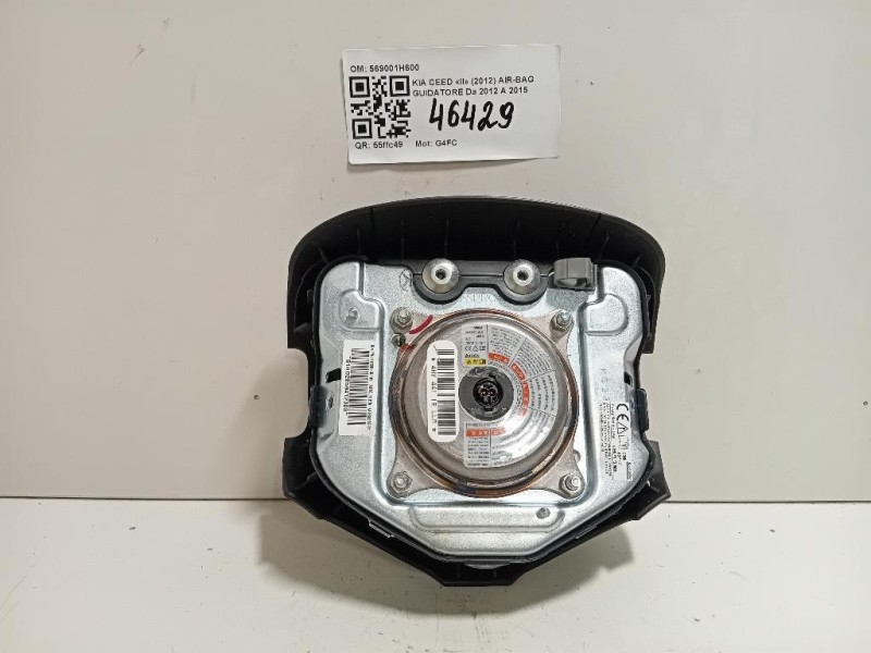 Air-bag Guidatore 569001H600 Kia CEED II 2012