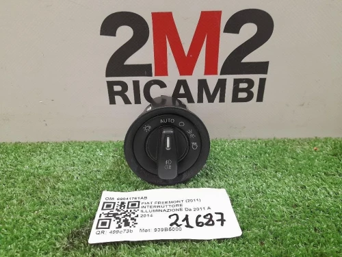 Interruttore Illuminazione 68041761AB Fiat Freemont 2011