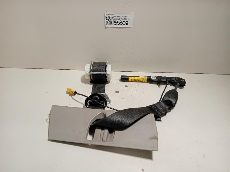 Cintura DI Sicurezza Sedile ANT DX 34040728C Opel Meriva B 2010