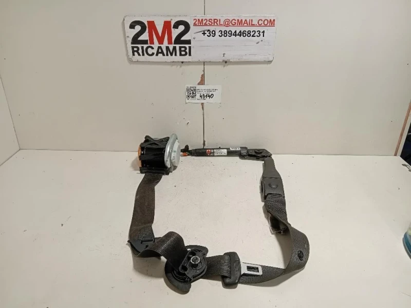 Cintura DI Sicurezza Sedile ANT DX 95366788 Opel Mokka 2013