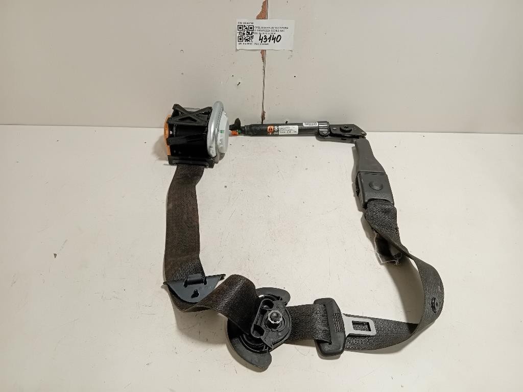 Cintura DI Sicurezza Sedile ANT DX 95366788 Opel Mokka 2013