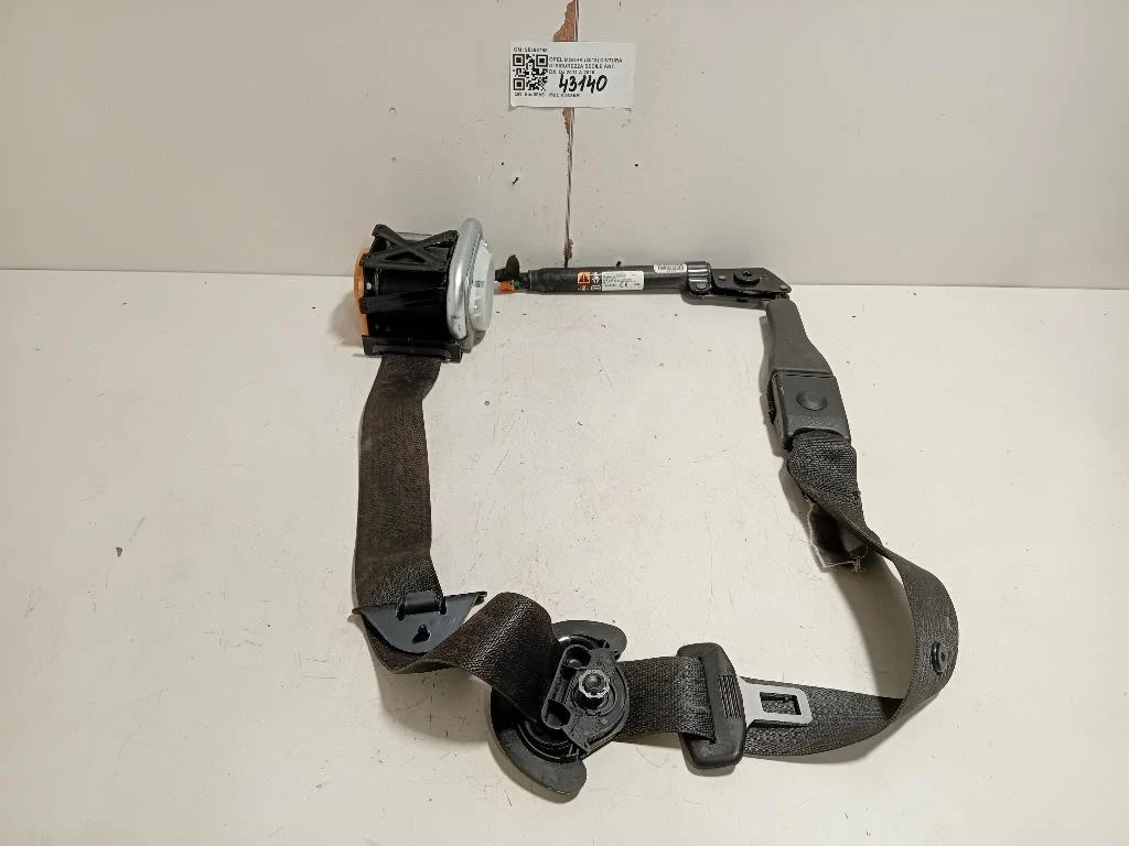 Cintura DI Sicurezza Sedile ANT DX 95366788 Opel Mokka 2013