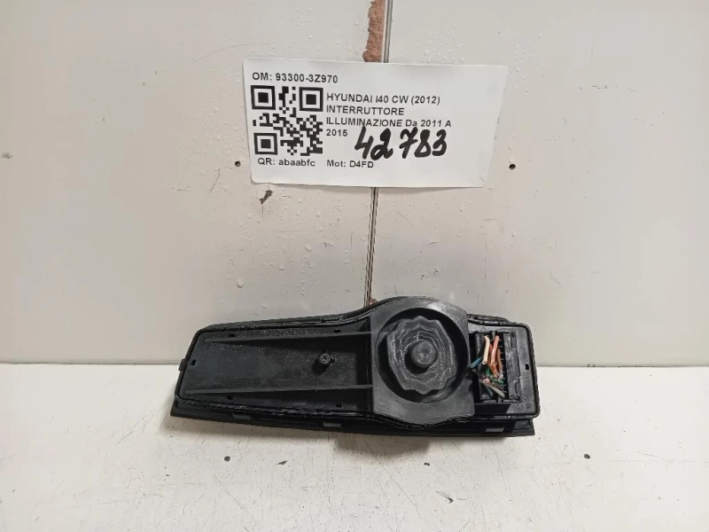 Interruttore Illuminazione 93300-3Z970 Hyundai I40 CW 2012